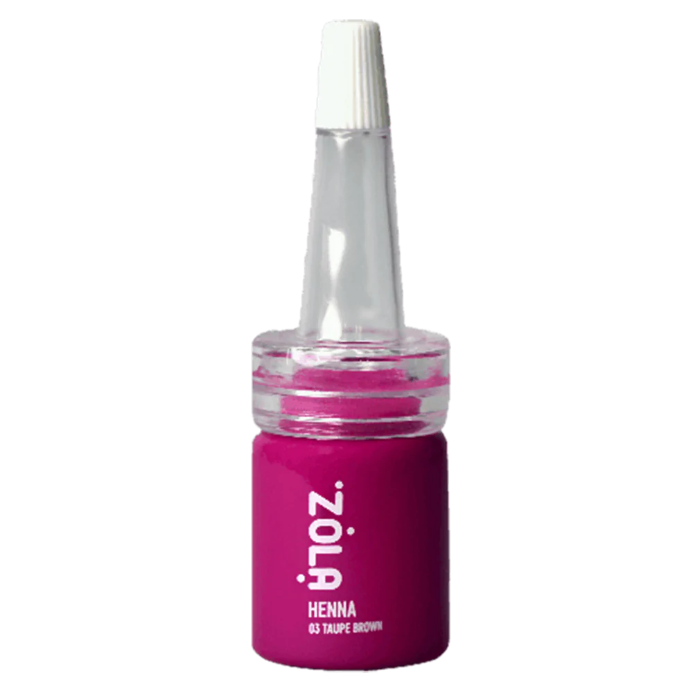 ZOLA - Professional Henna for Eyebrows 03 Taupe Brown, 5g