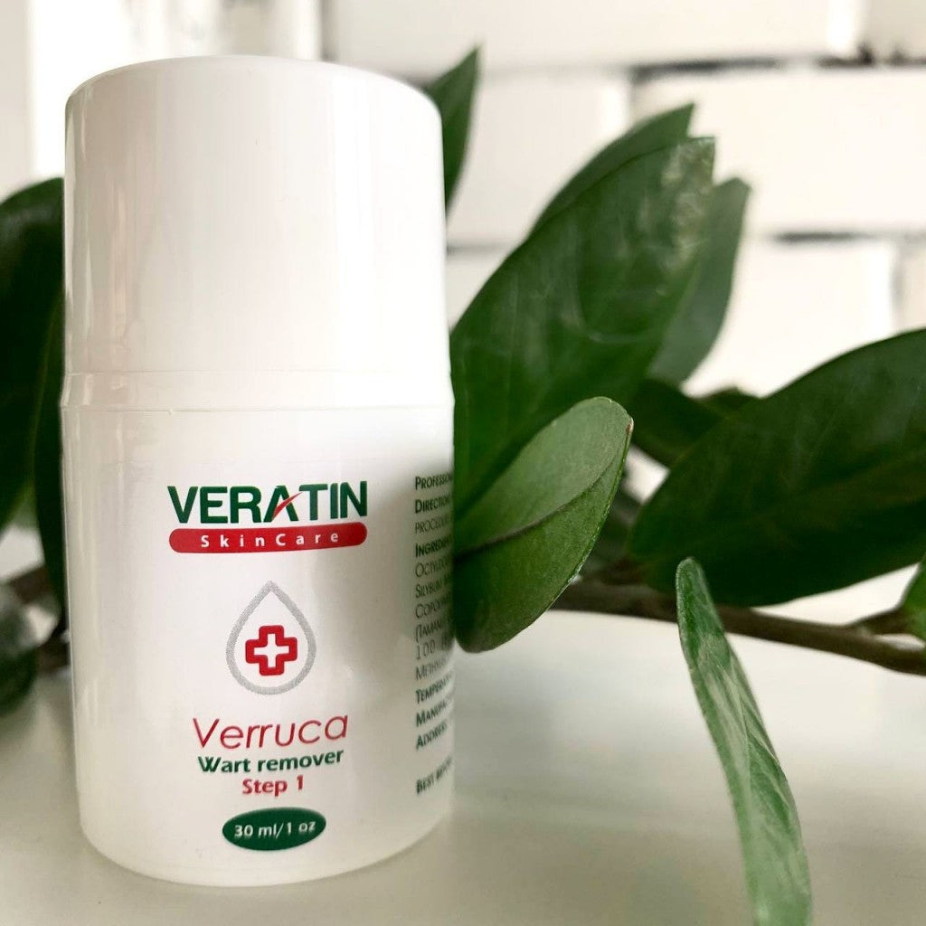Veratin - Verruca Wart Remover Cream step 1, 30ml