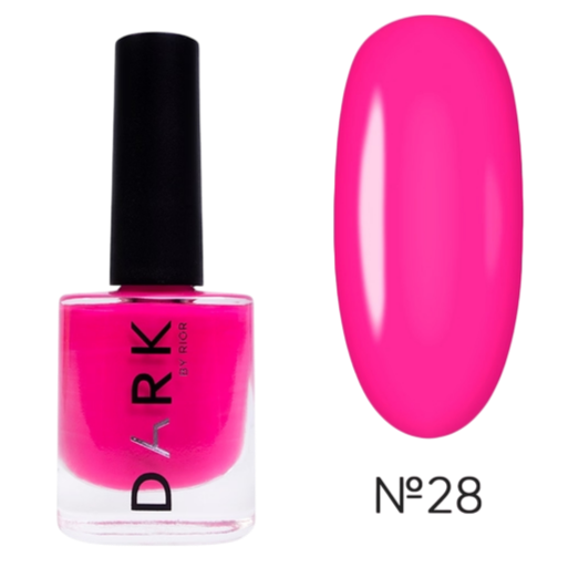 DARK Stamping Polish Neon Pink #28, 10ml