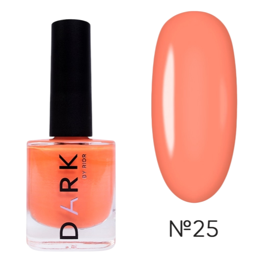 DARK Stamping Polish Neon Peach #25, 10ml