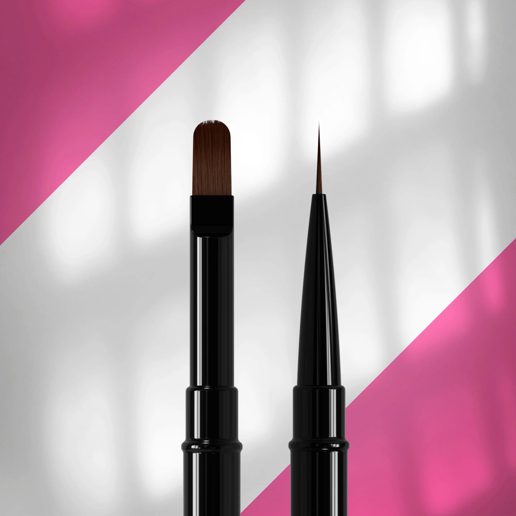 STALEKS - Double-ended brush EXPERT liner 10 mm / for gel 11mm - NBE-03/06