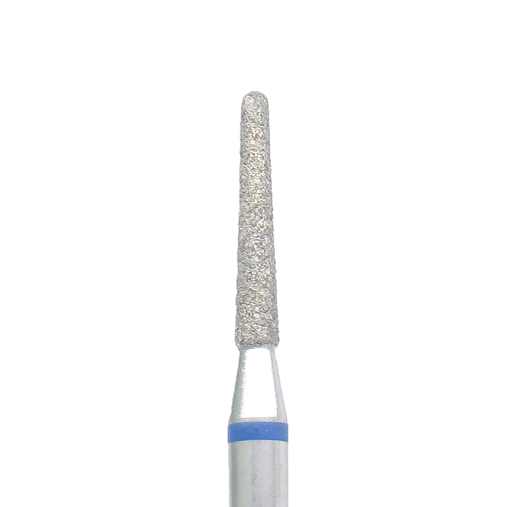 KMIZ - Diamond Nail Drill Bit Blue Rounded Cone 1.8-10M (#116)