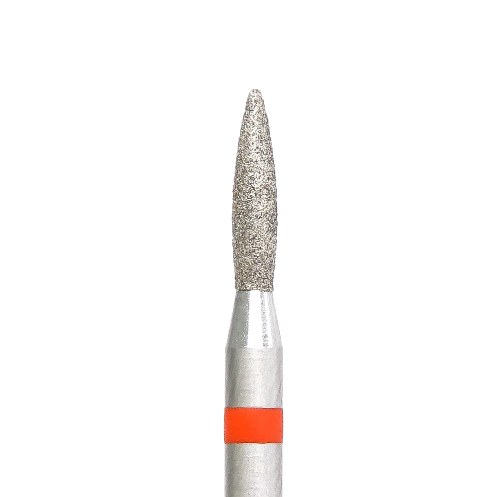 KMIZ - Diamond Nail Drill Bit Red Flame 1.8-8.0F(#109)