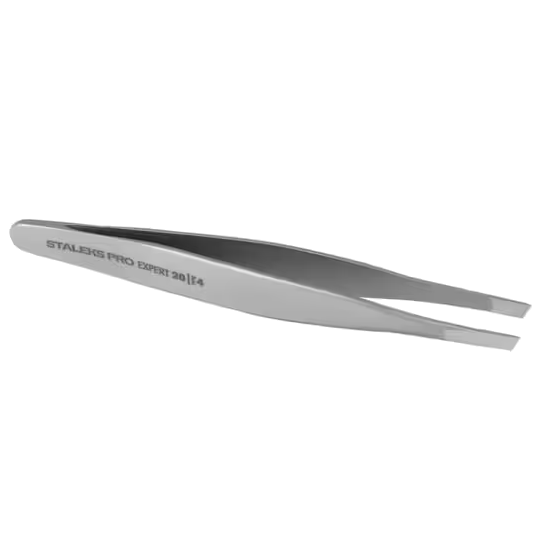 STALEKS PRO EXPERT 20/4 EYEBROW TWEEZERS (SLANT) - TE-20/4 - STALEKS™