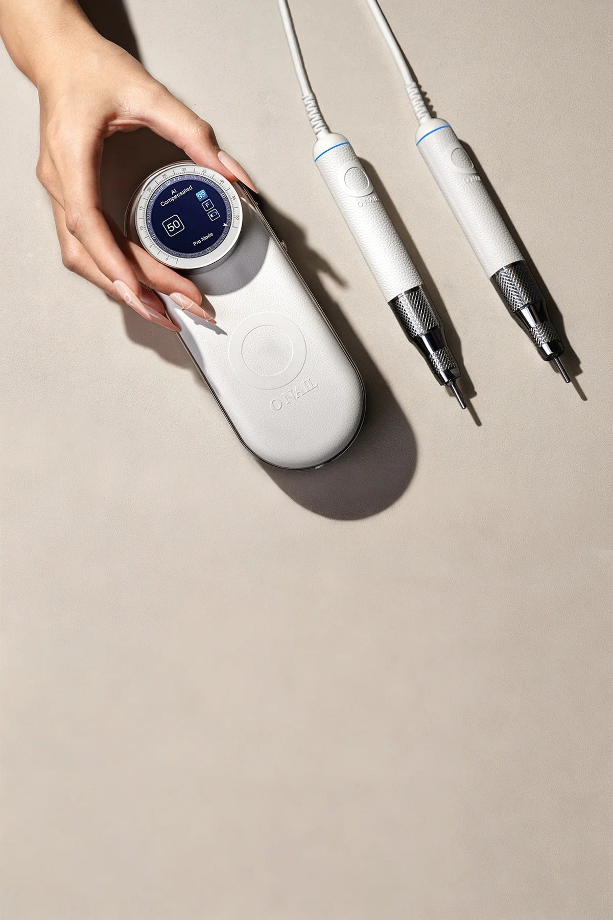 O NAIL AI Precision Pink Nail Drill