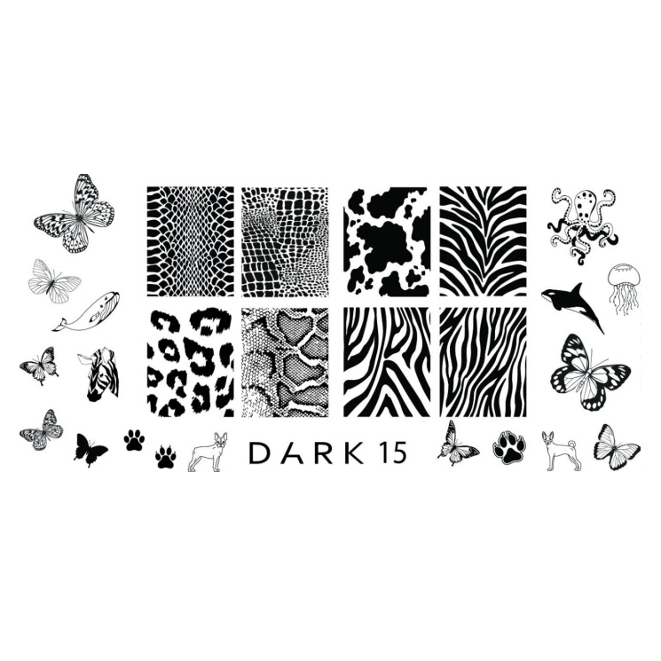 DARK - Stamping Plate 15