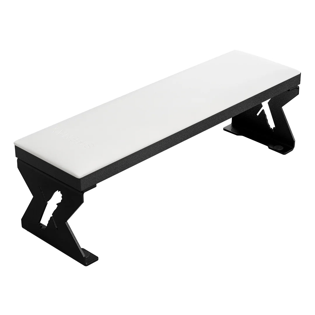 Shemax Hand Rest Comfort - White on black legs