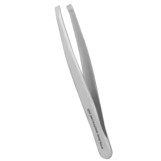 STALEKS BEAUTY & CARE 10 TYPE 1 EYEBROW TWEEZERS WIDE STRAIGHT TBC-10/1 - STALEKS™