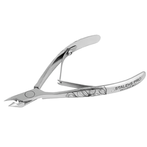 STALEKS Pro Exclusive 20 Professional Cuticle Nippers 5 mm Magnolia Nx-20-5m