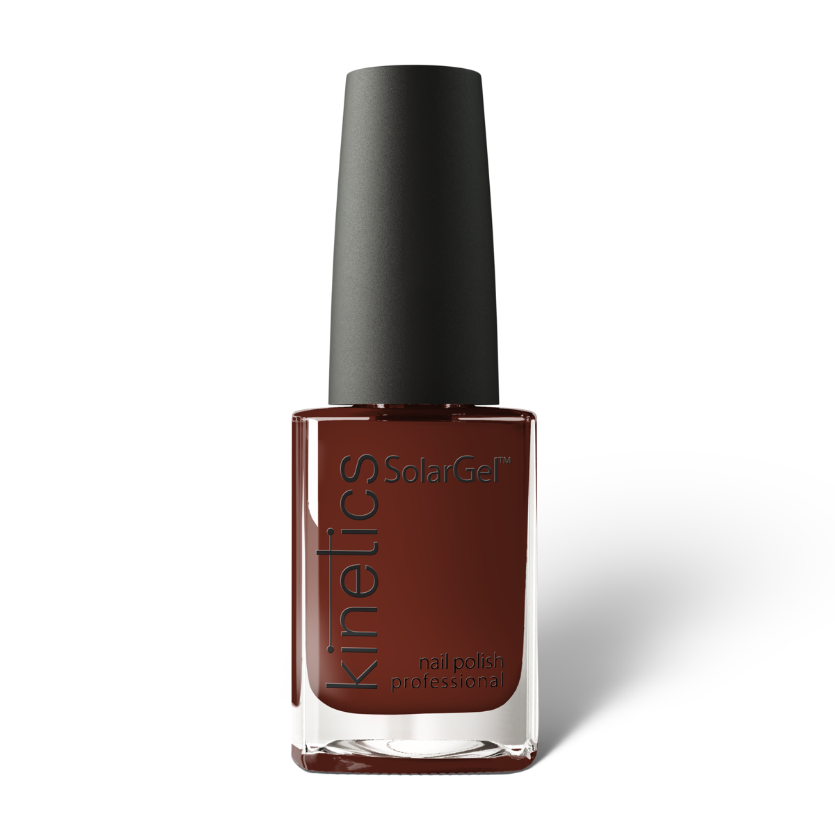 Kinetics - Nail Polish SOLARGEL #410 ALLURING BROWN (Not a Gel)