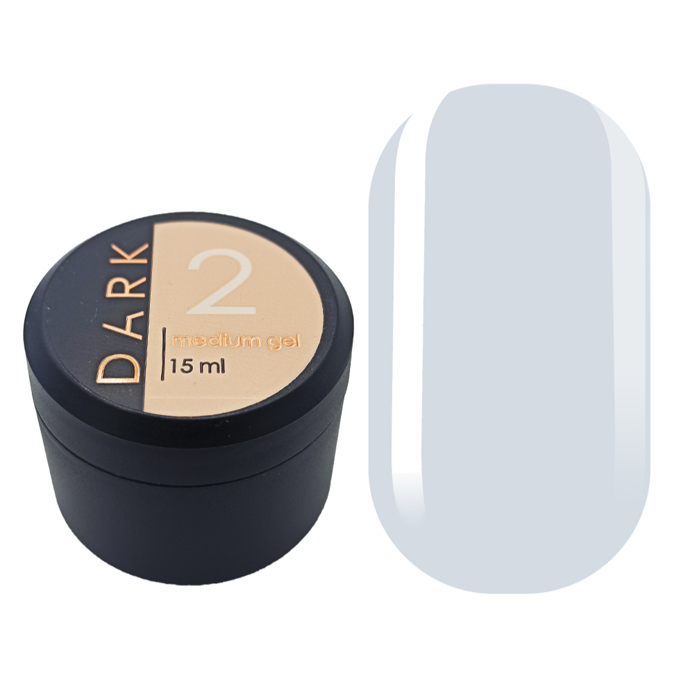DARK Medium Gel #02, 15ml and 30ml