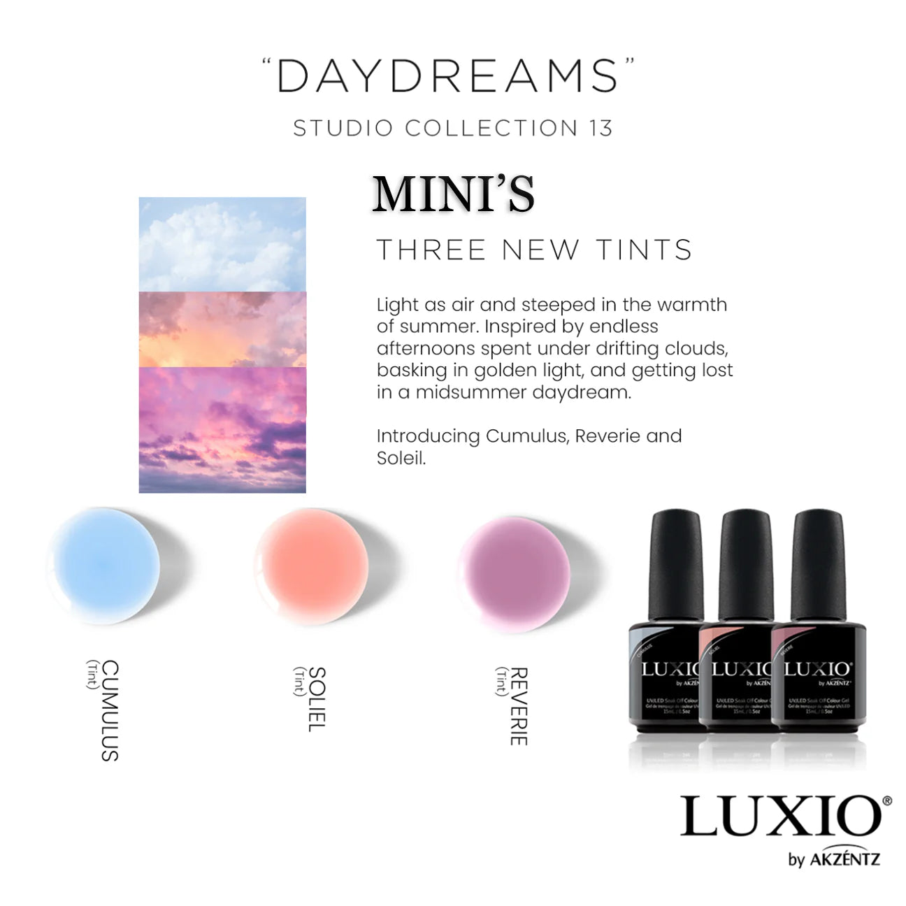 Luxio Daydreams Studio Nº13 Mini Set (3x5 ml)
