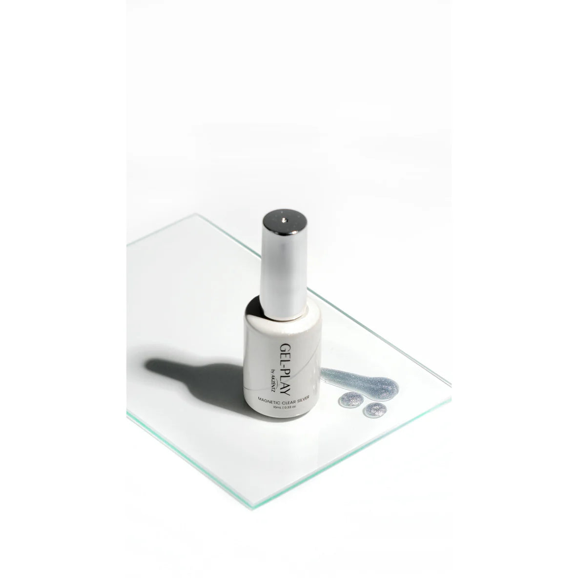 Gel Play Magnetic Clear Silver by Akzentz