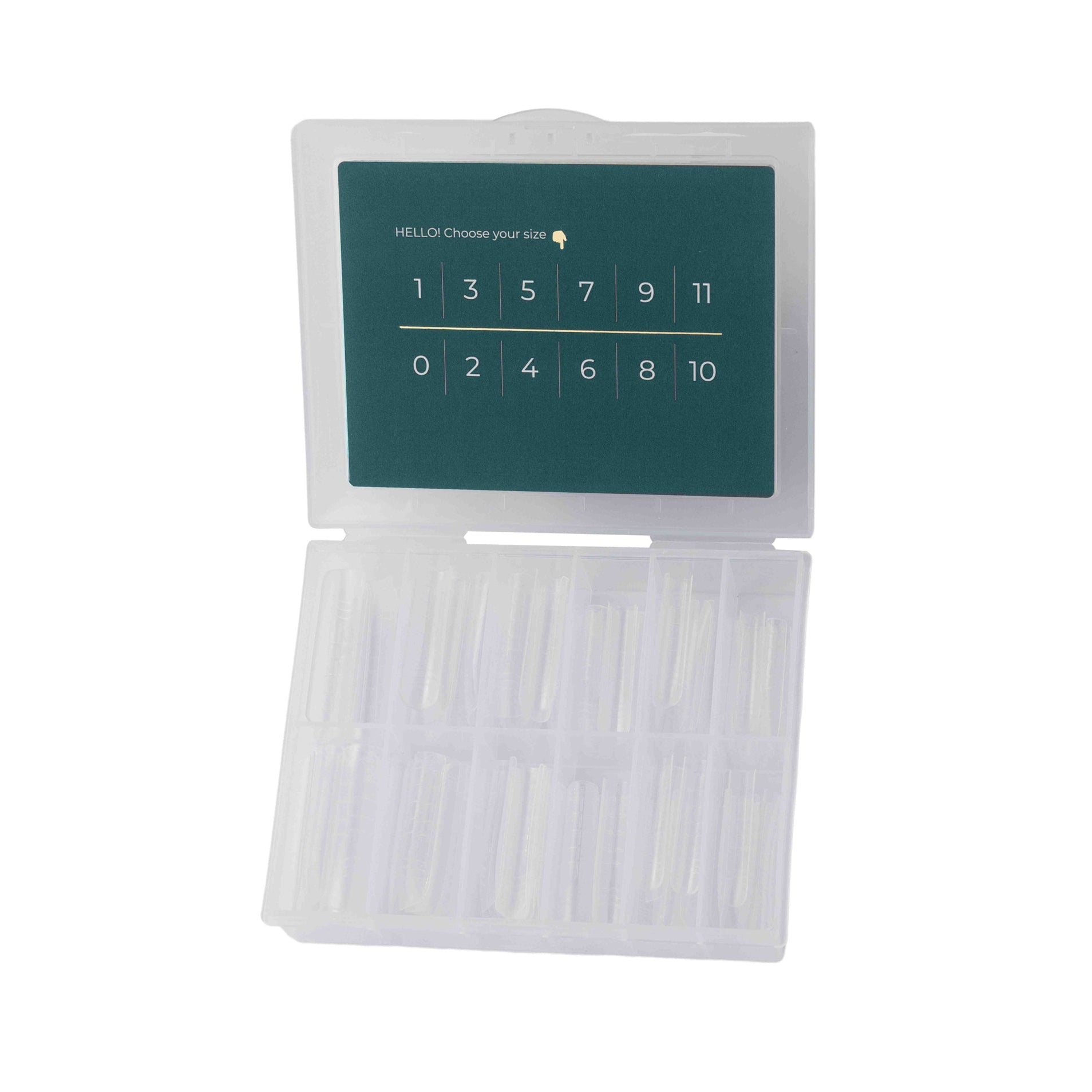 HEYLOVE - Gel Upper Forms Square, 120 pcs