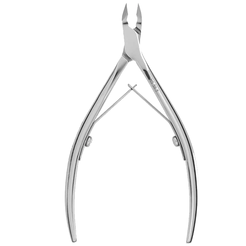 STALEKS PRO SMART 50 PROFESSIONAL SPRING CUTICLE NIPPERS 1/4 JAW 0.12 INCH 7 MM NS-50-7- STALEKS™