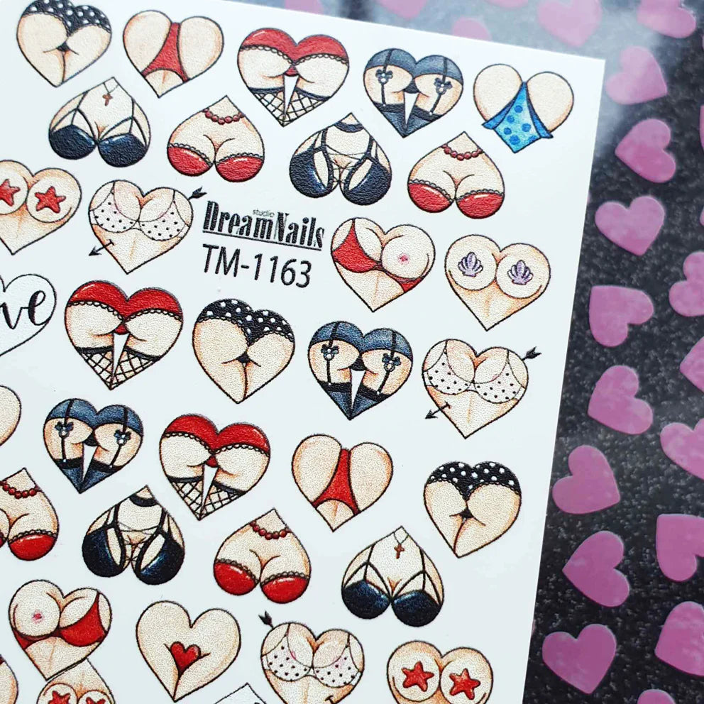 TM-1163 Nail Decal 2D