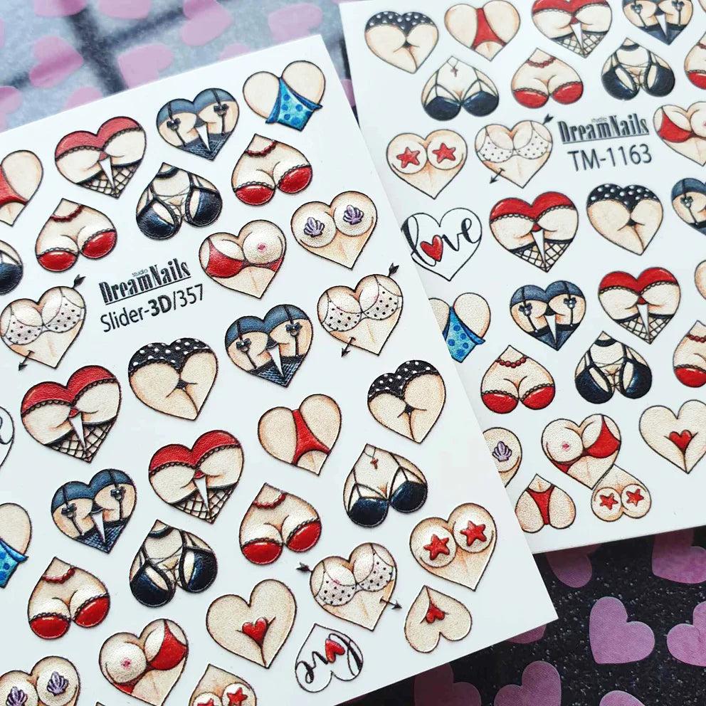 TM-1163 Nail Decal 2D