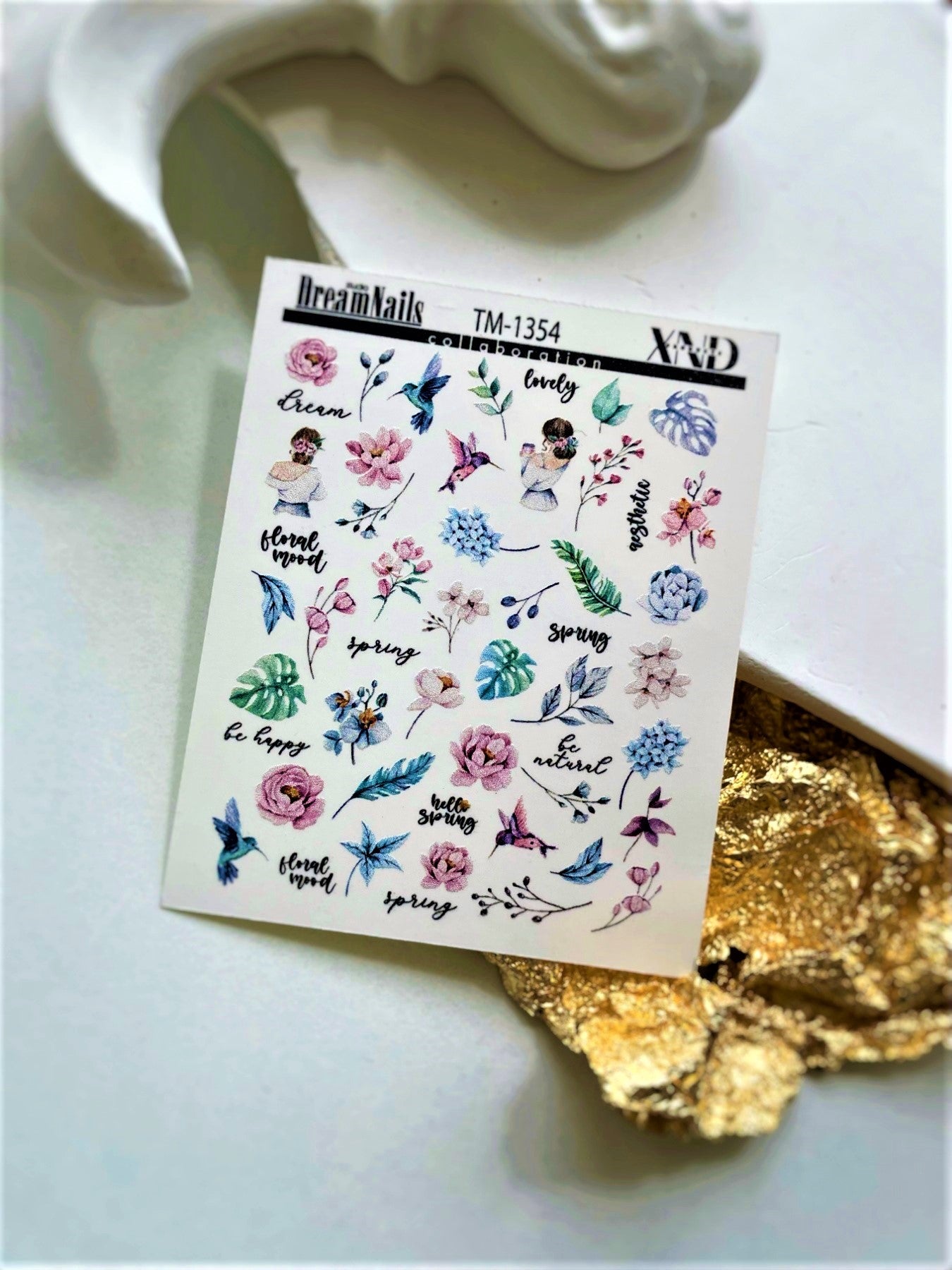 TM-1354 NAIL DECAL 2D