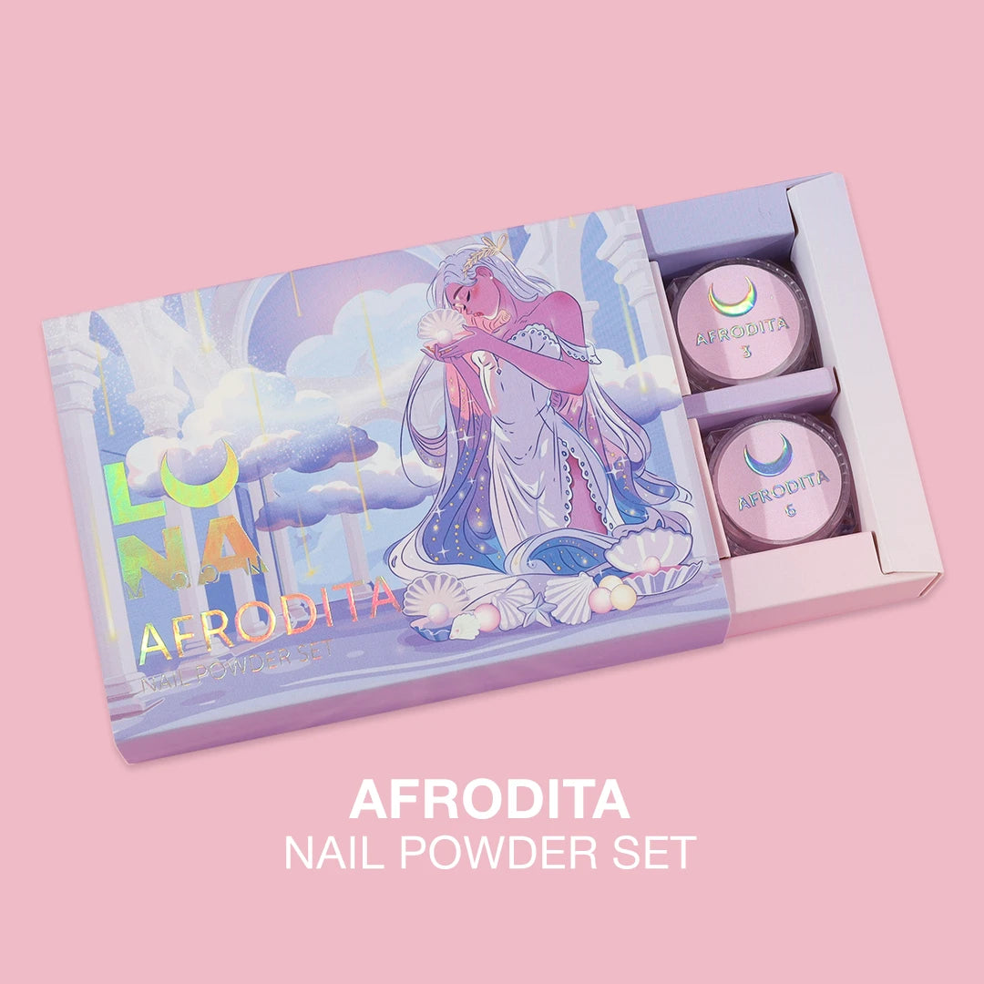 Afrodita Nail Powder Set (6pcs) - LUNA