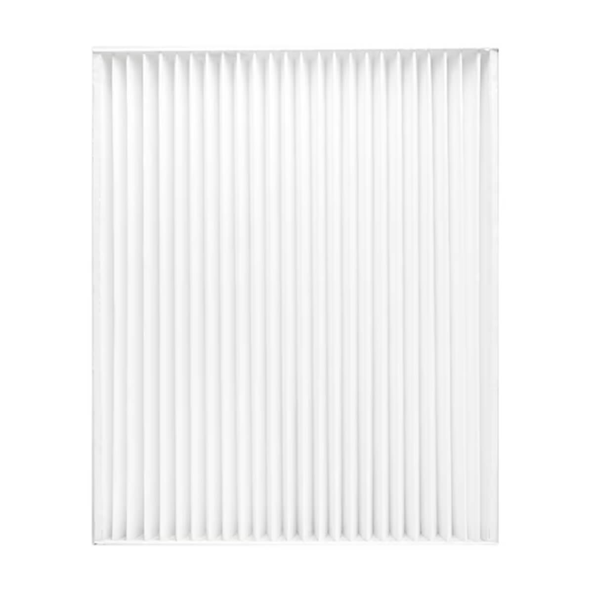 Pleated paper replacement filter 22 × 18 × 4 cm for AIR MAX nail dust collector