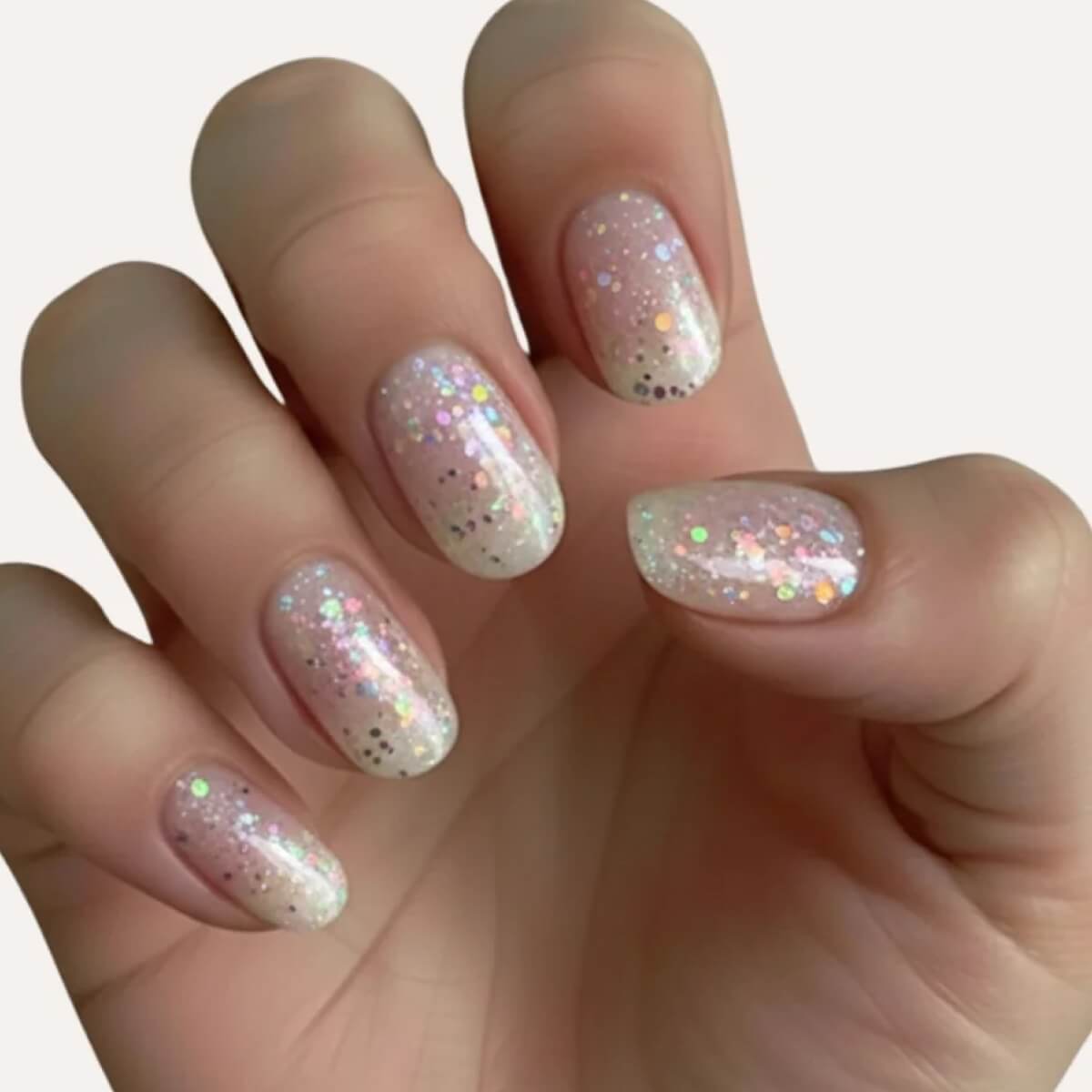 Akzentz Gel Play Halo chunky iridescent glitter gel 4g