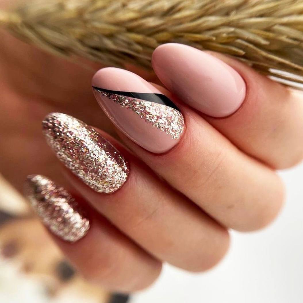 Akzentz Gel Play Glitter Celestial Nova, 4g, full manicure application
