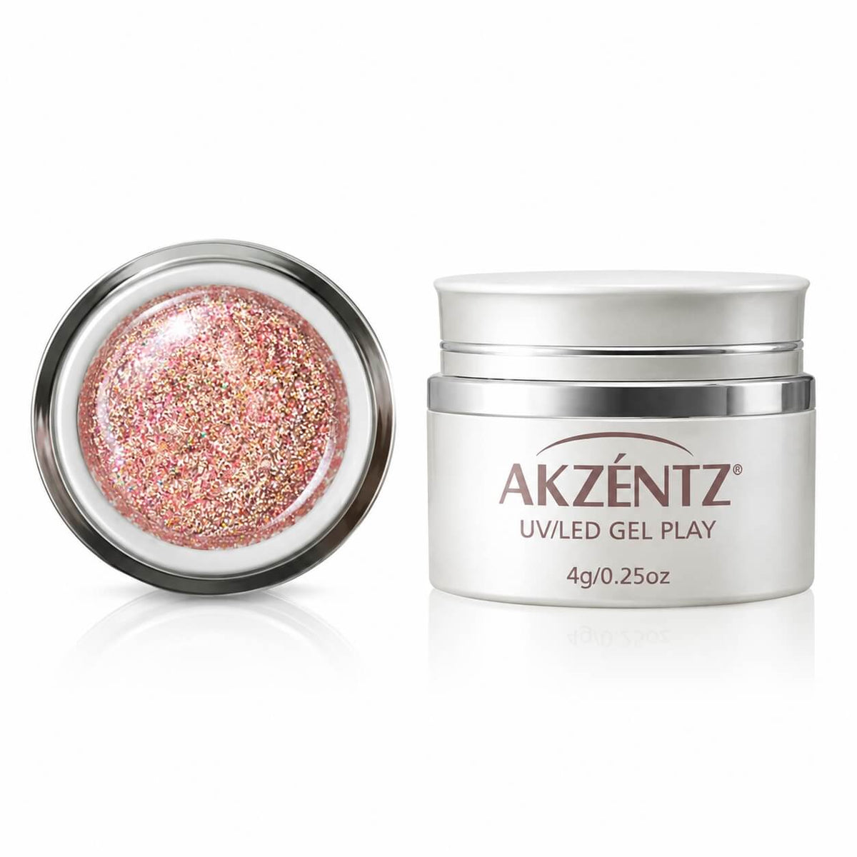 Akzentz Gel Play Glitter Celestial Nova, 4g, closed pot