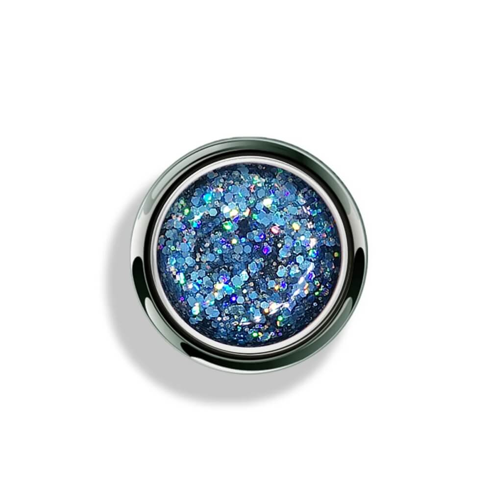Akzentz Gel Play Glitter Crush Blue, 4g, closed pot