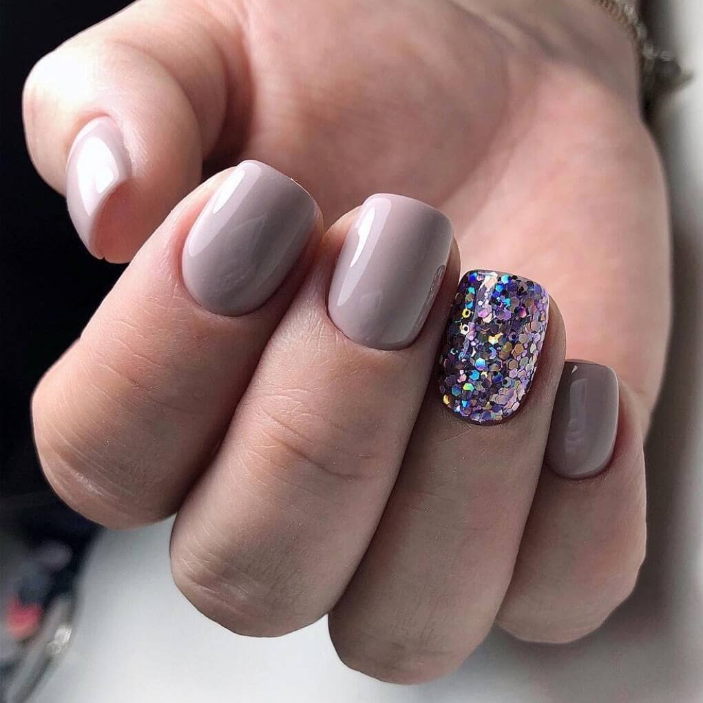 Akzentz Crush Pink Glitter Gel