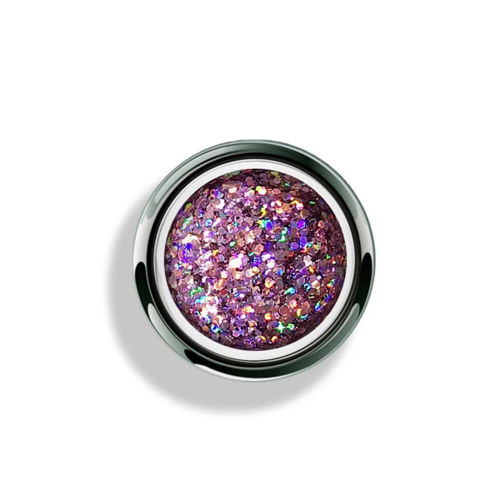 Akzentz Gel Play Pink Glitter Gel