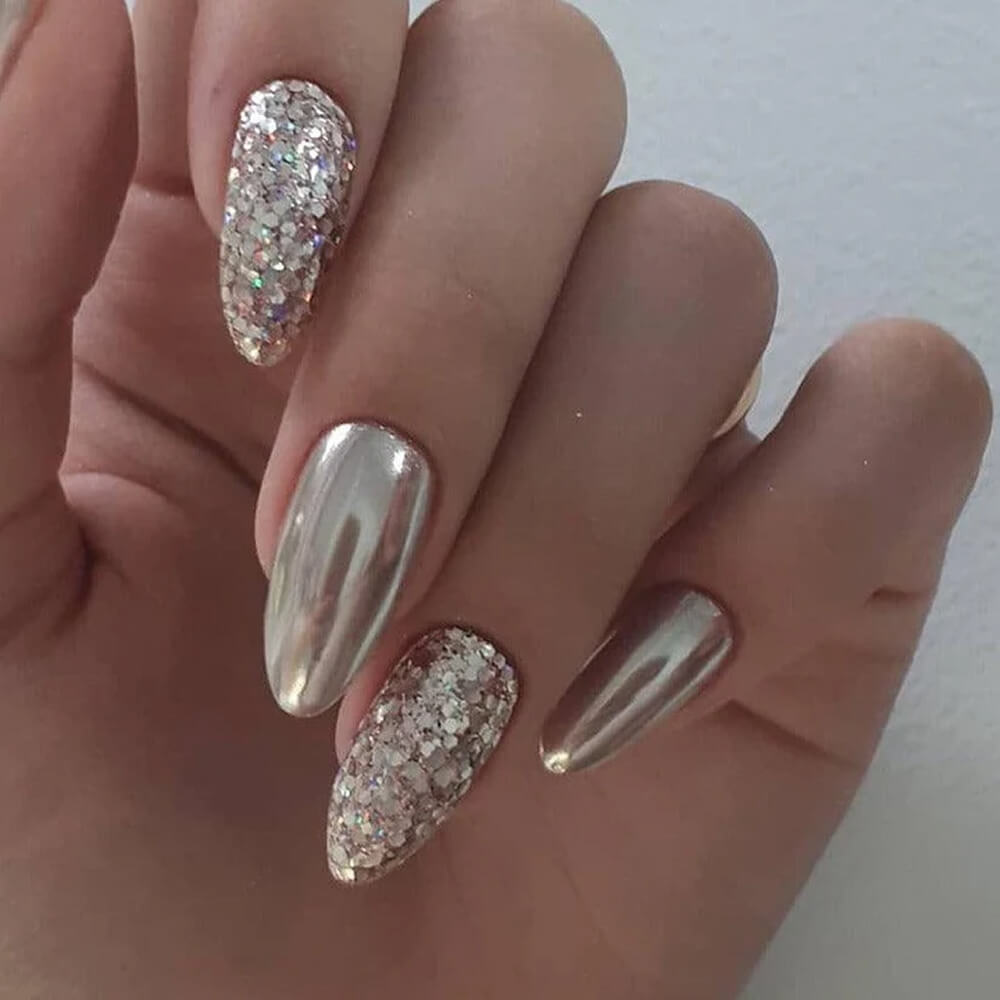 Akzentz Gold Glitter Gel 4g