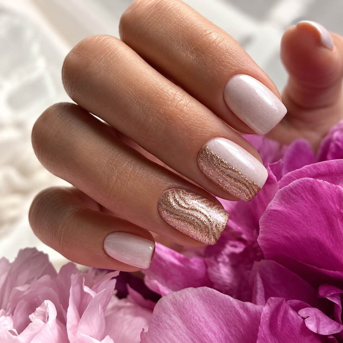 Akzentz Pink Champagne 4g professional UV LED nail art gel