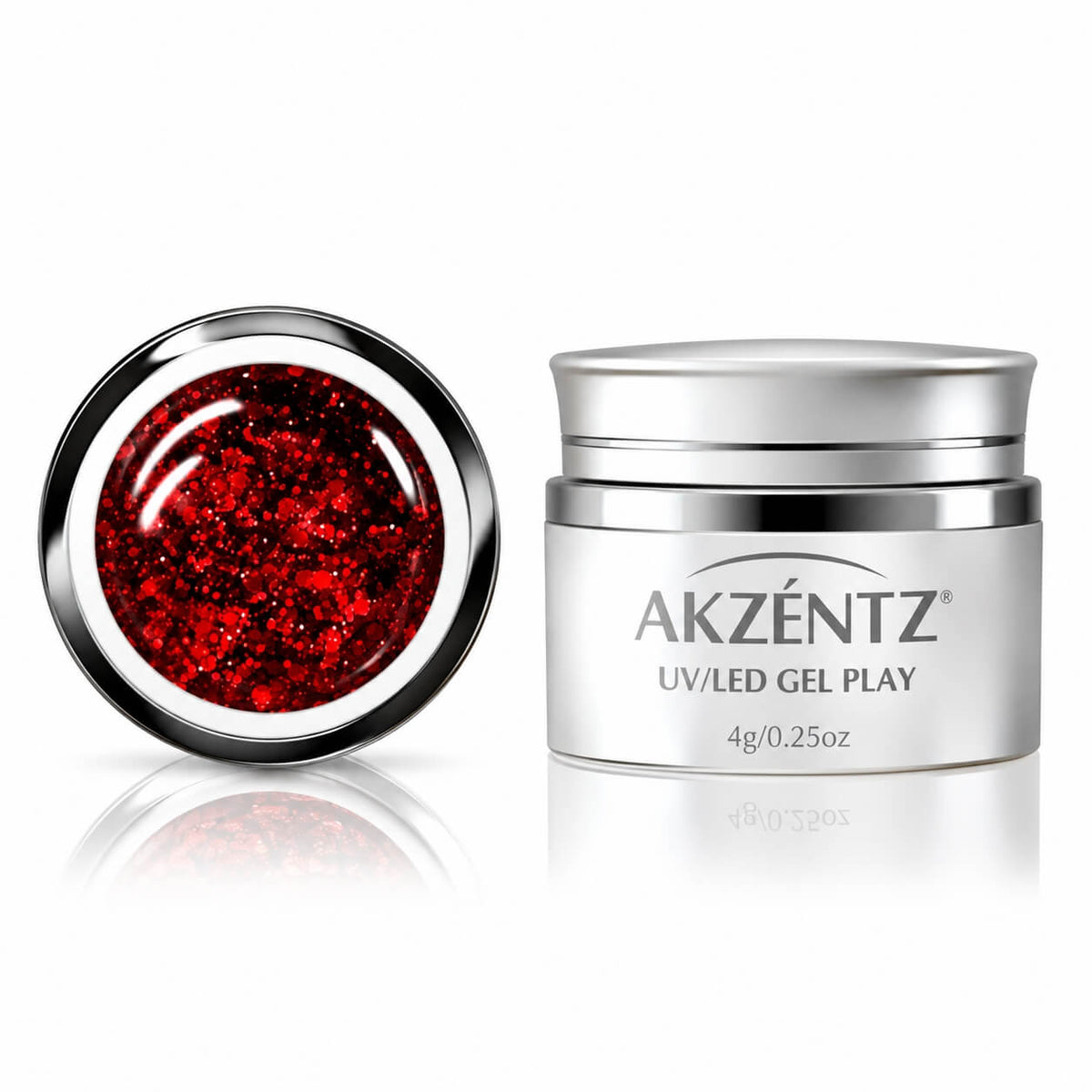 Akzentz Gel Play Glitter Scarlet Fantasy 4g
