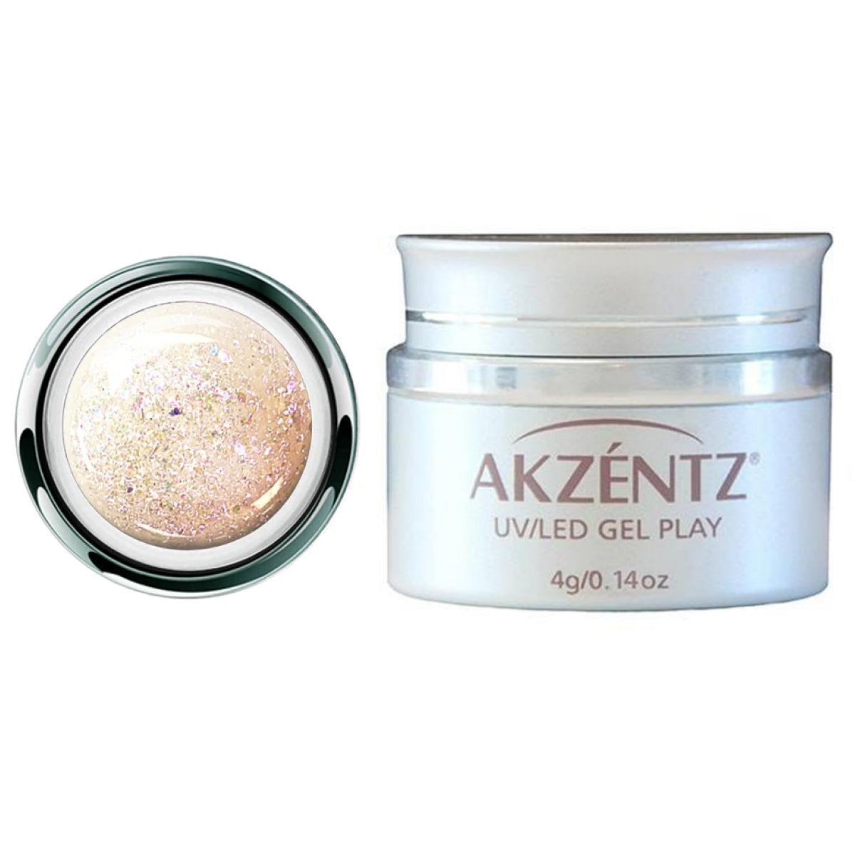 Akzentz Gel Play Glitter Shifter Miami Sunset 4g