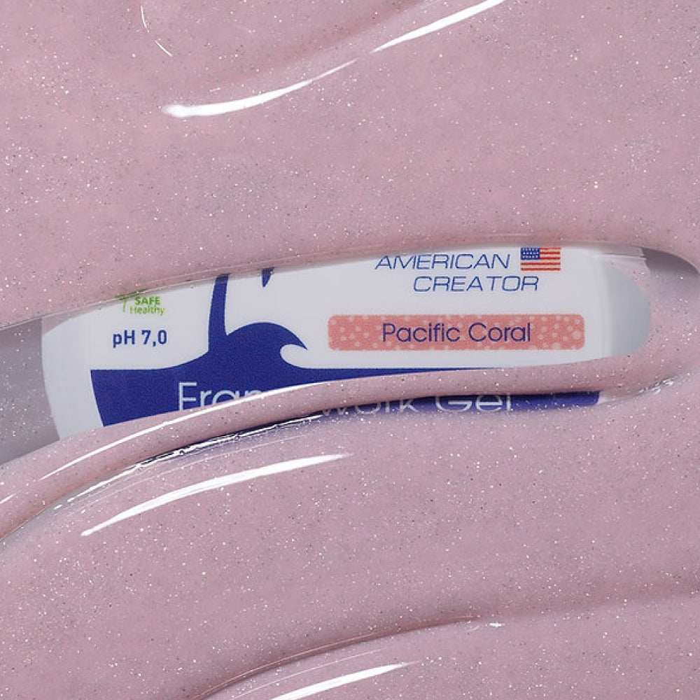 American Creator Framework Gel Pacific Coral builder gel 30ml