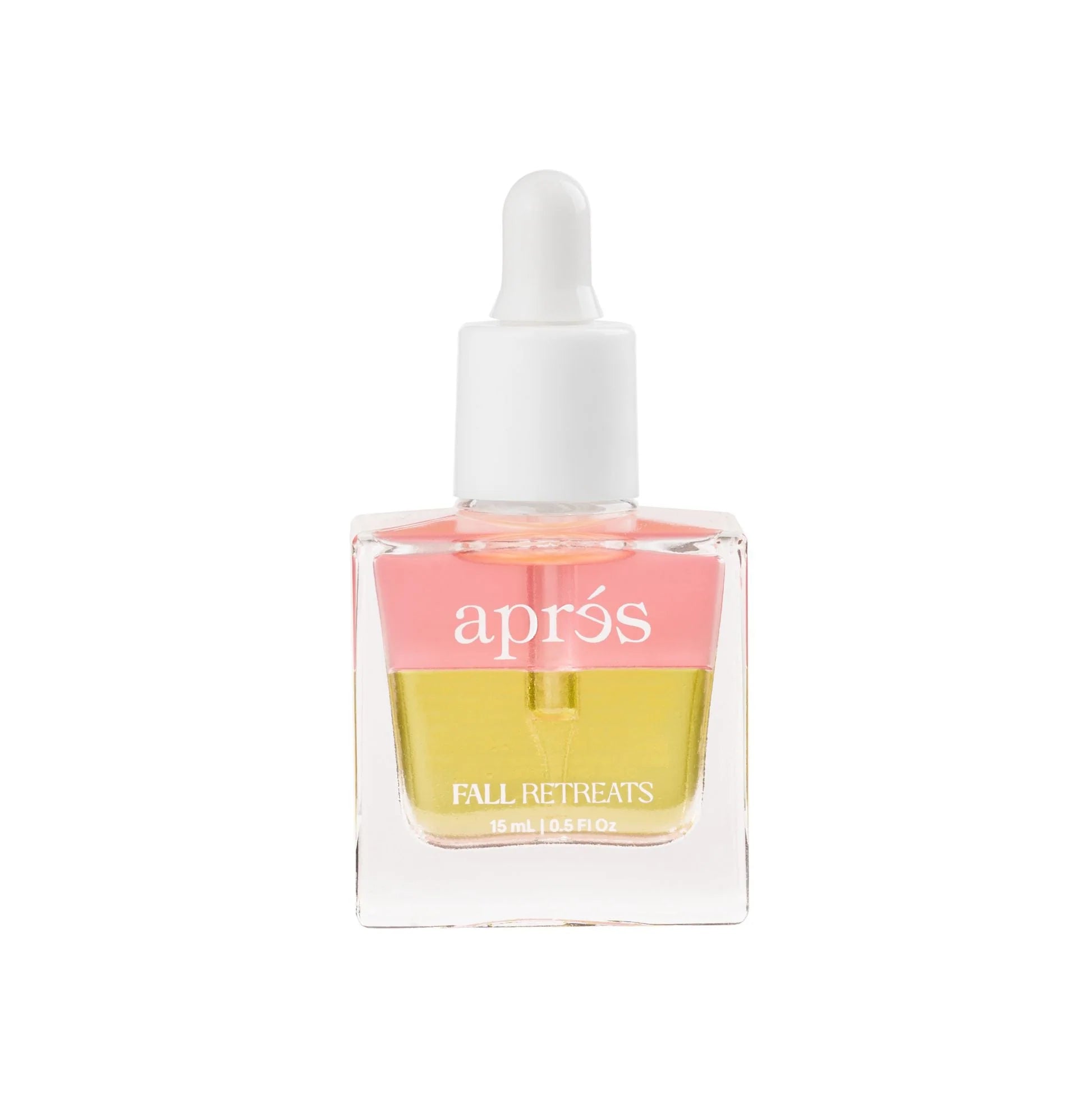 Apres Cuticle Oil Serum Fall Retreats Pink/Yellow (15ml)