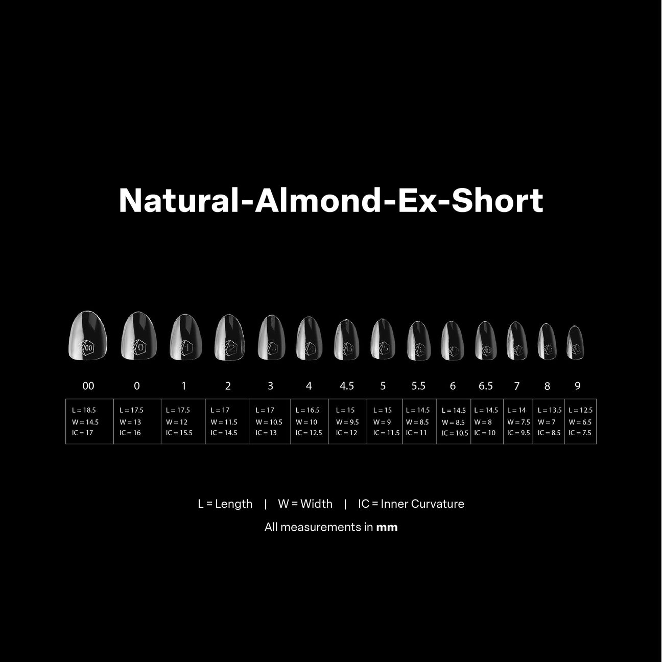 Apres - Gel-X Natural Almond Extra Short Box of Tips 2.0, 600pcs