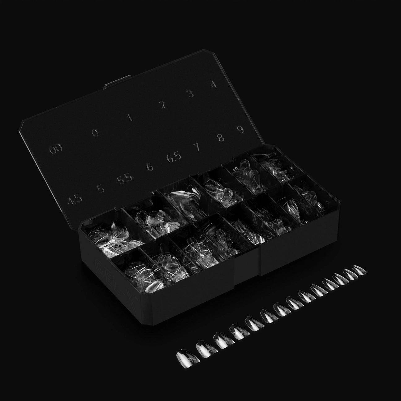 Apres - Gel-X Natural Coffin Short Box of Tips 2.0, 600pcs