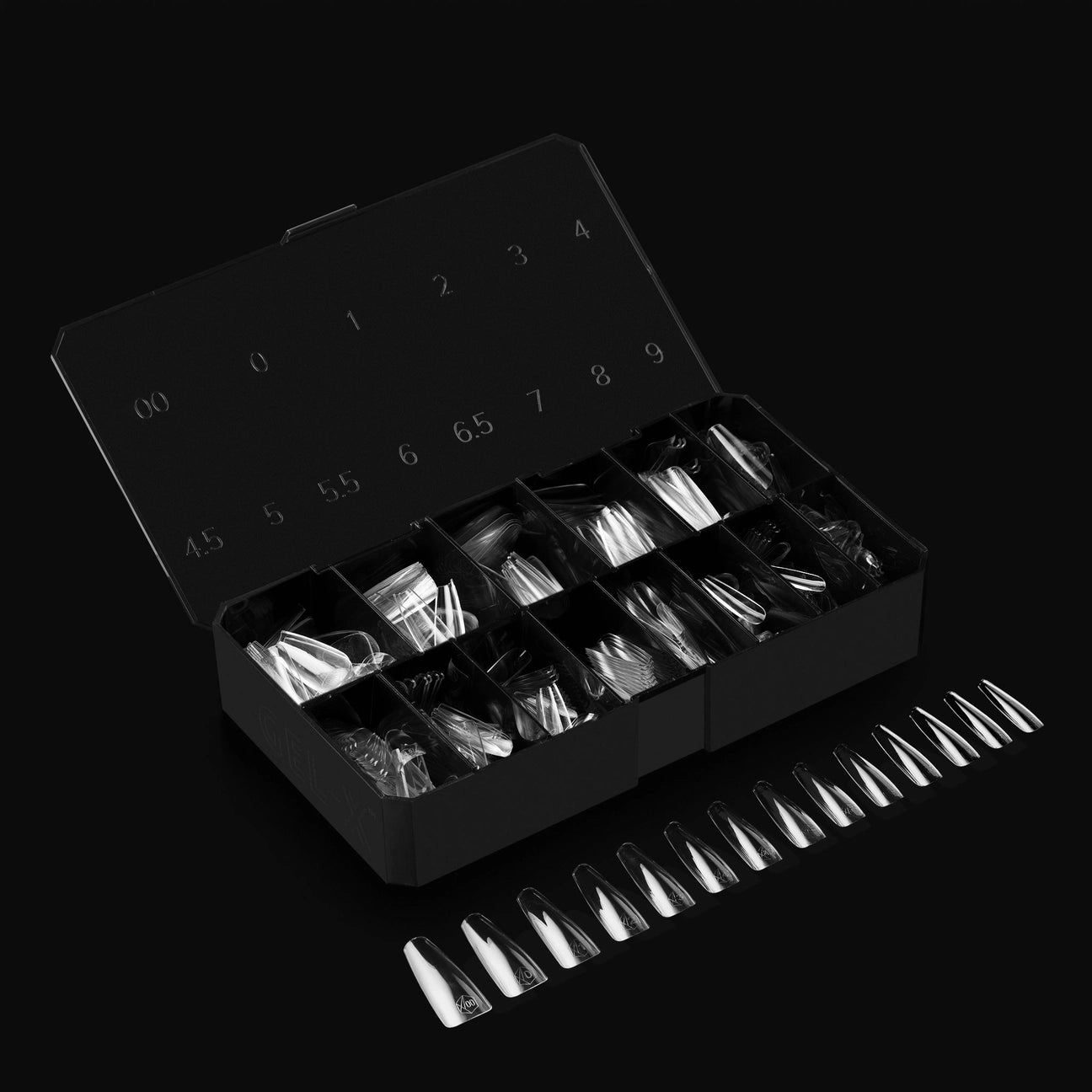 Apres - Gel-X Natural Coffin Long Box of Tips 2.0, 600pcs