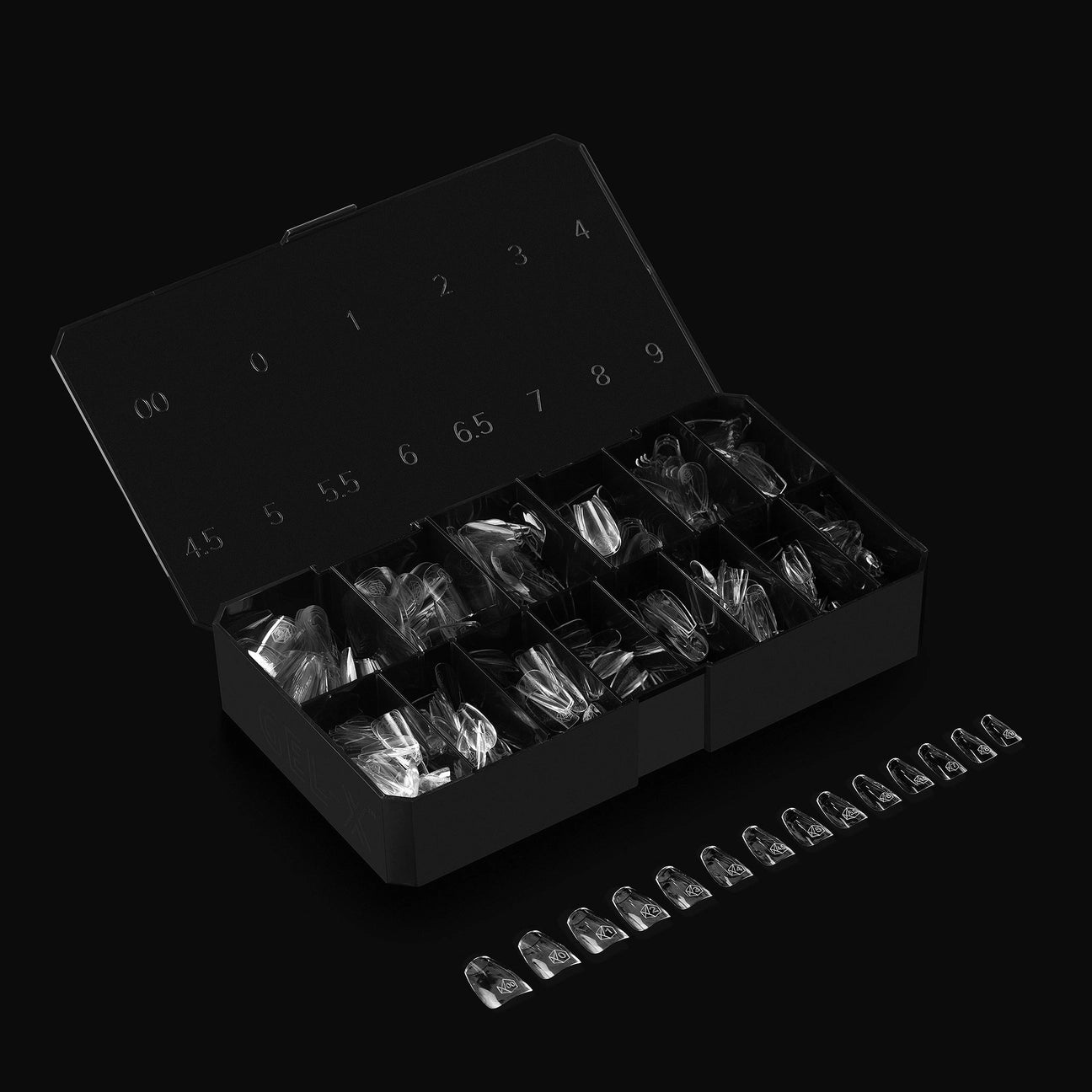 Apres - Gel-X Natural Coffin Short Box of Tips 2.0, 600pcs