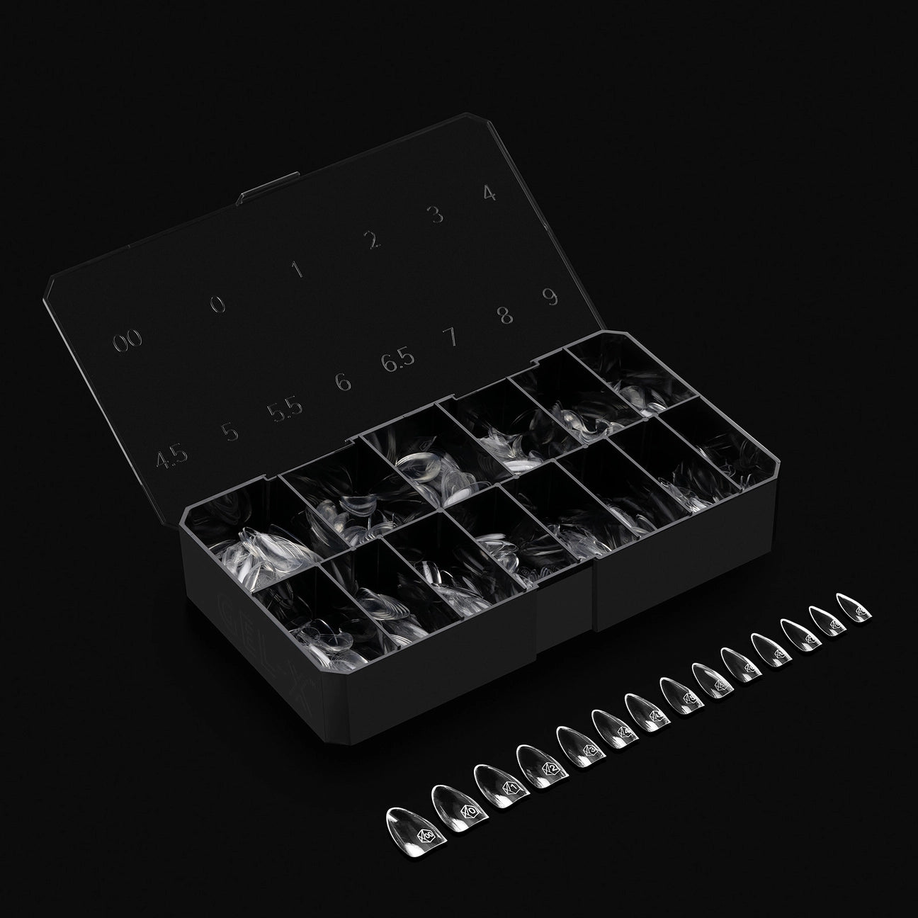 Apres Sculpted Almond Medium Tips Mini Box