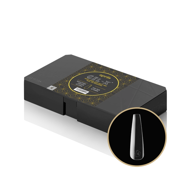 Apres - Gel-X Sculpted Coffin Extra Long Box of Tips, 420pcs