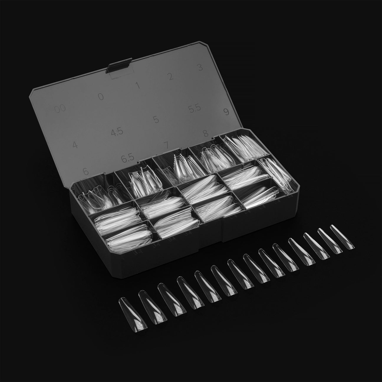 Apres - Gel-X Sculpted Coffin Extra Extra Long Box of Tips, 420pcs