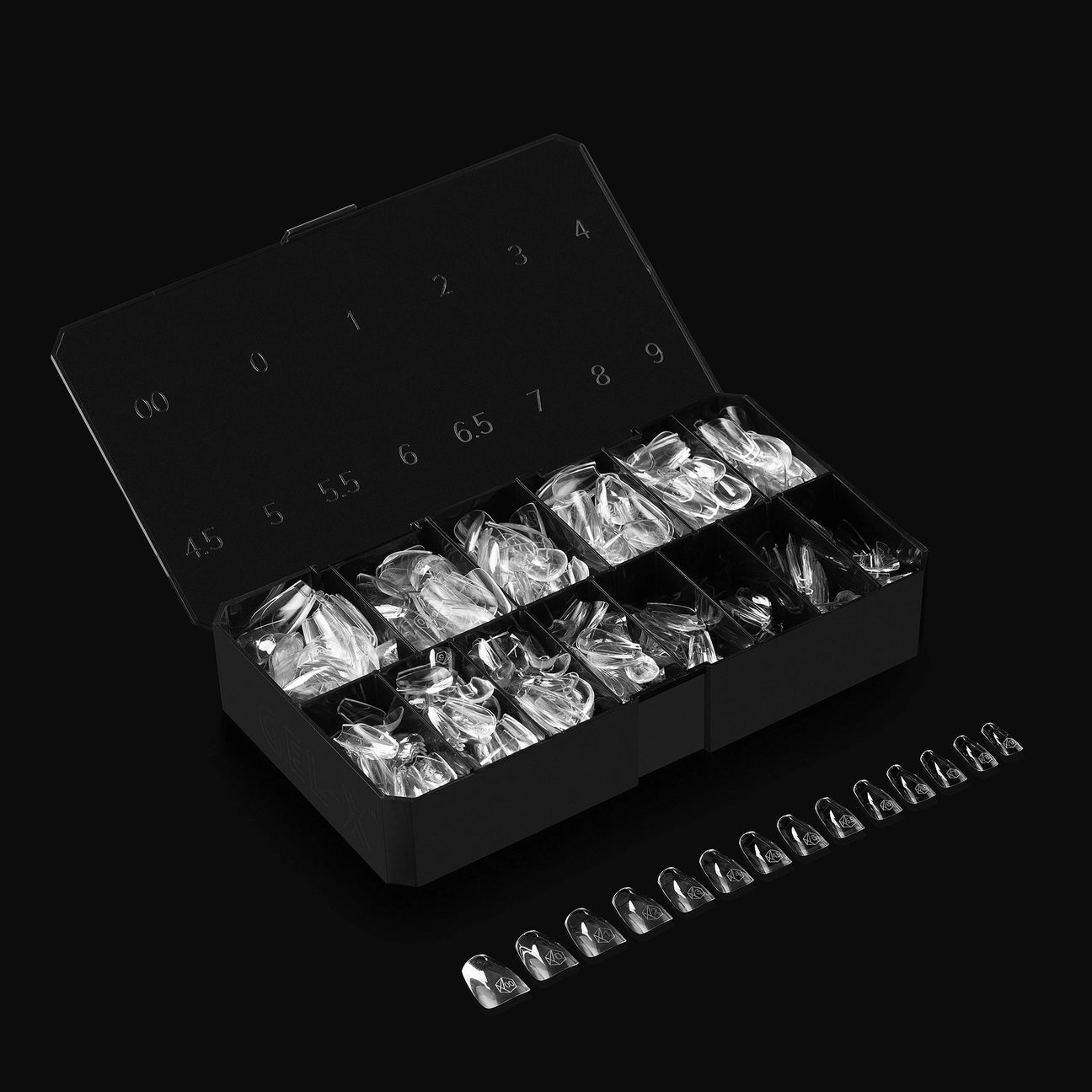 Apres - Gel-X Sculpted Coffin Short Box of Tips 2.0, 600pcs