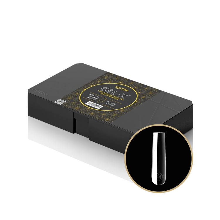 Apres - Gel-X Sculpted Square Extra Long Box of Tips, 420pcs