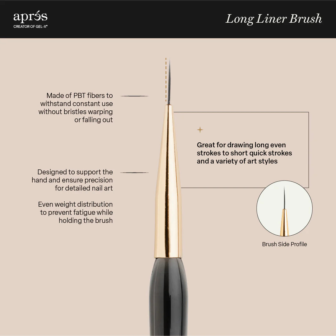 Aprés Long Liner Brush Gel-X