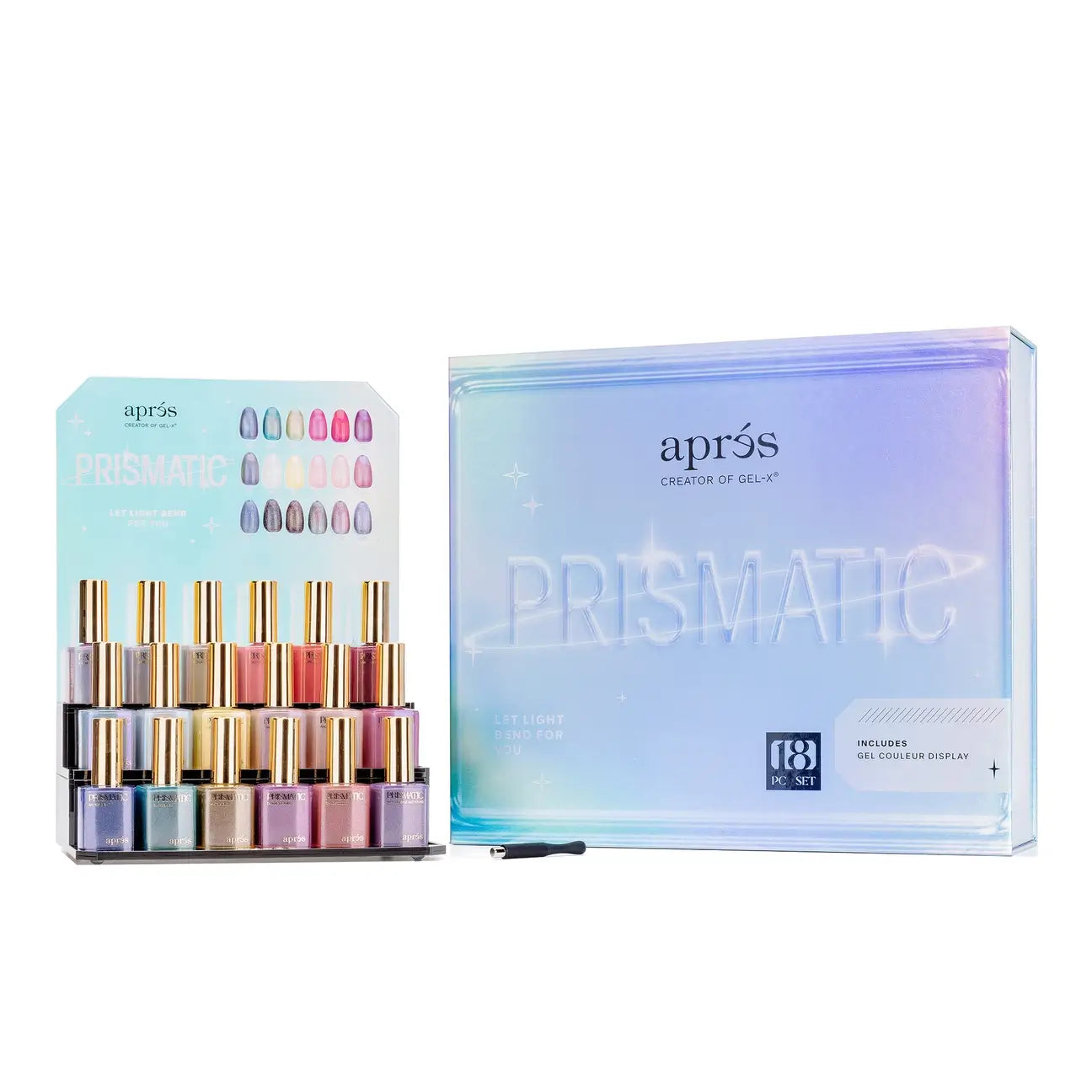 Apres Prismatic 18pcs Gel Couleur Set