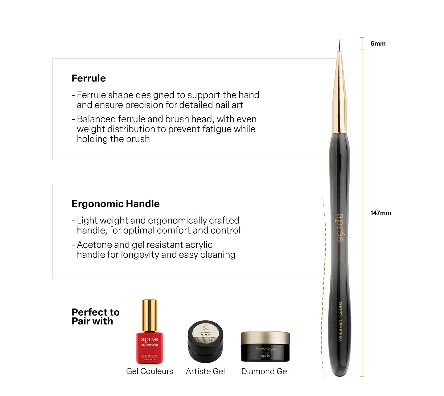 Short Liner Brush Aprés