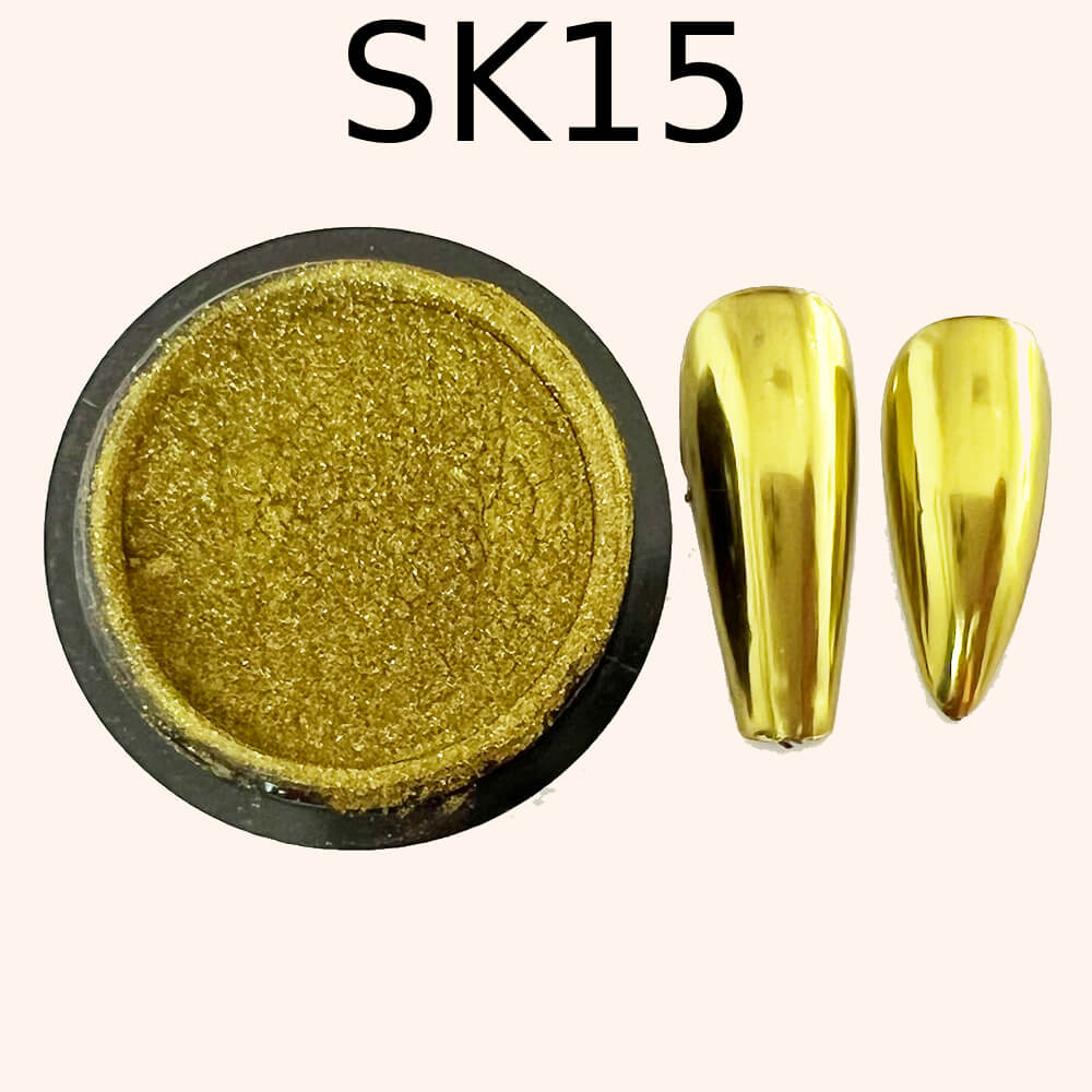 Chrome Pearl Rub-On Nail Powder