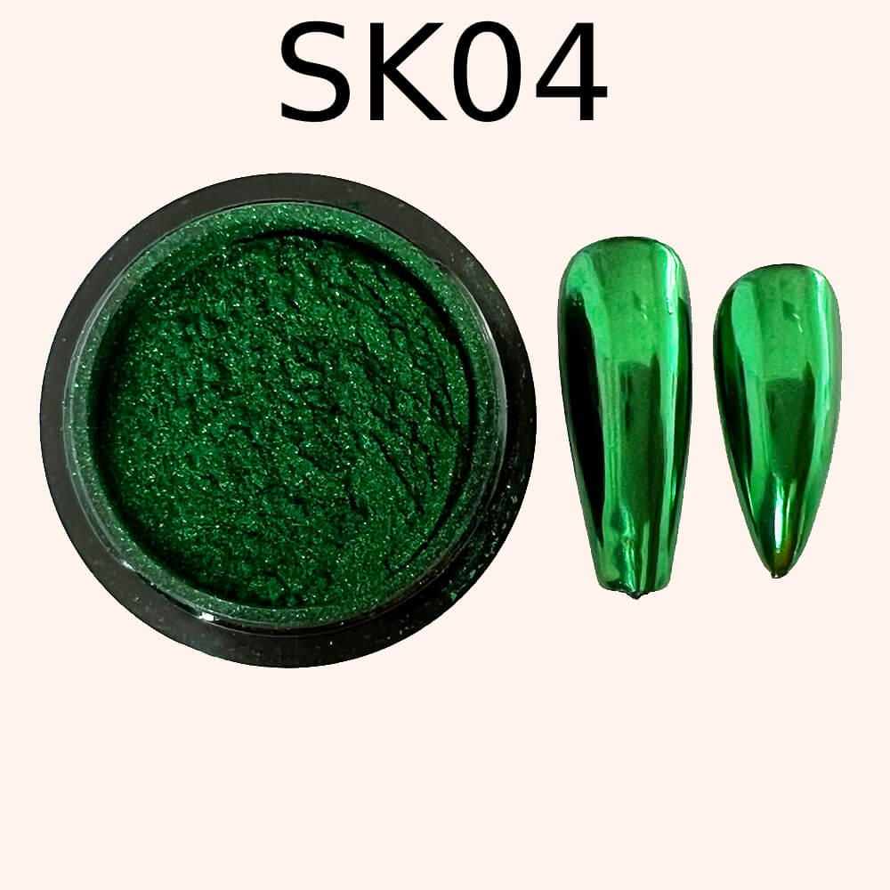 Pearl Chrome Powder for Nails